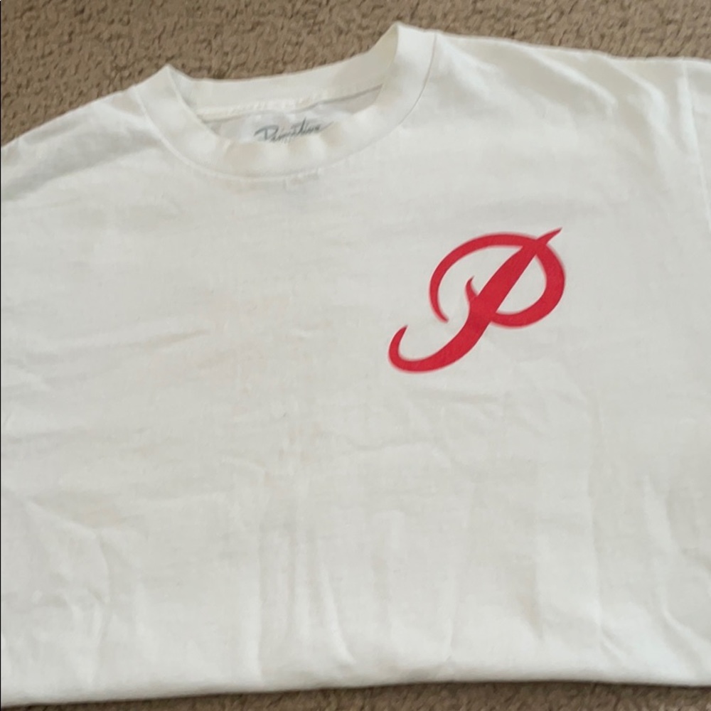 White Primitive Tee